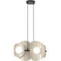 Pendellampe på wire ELEMENTI 4xG9/8W/230V beige